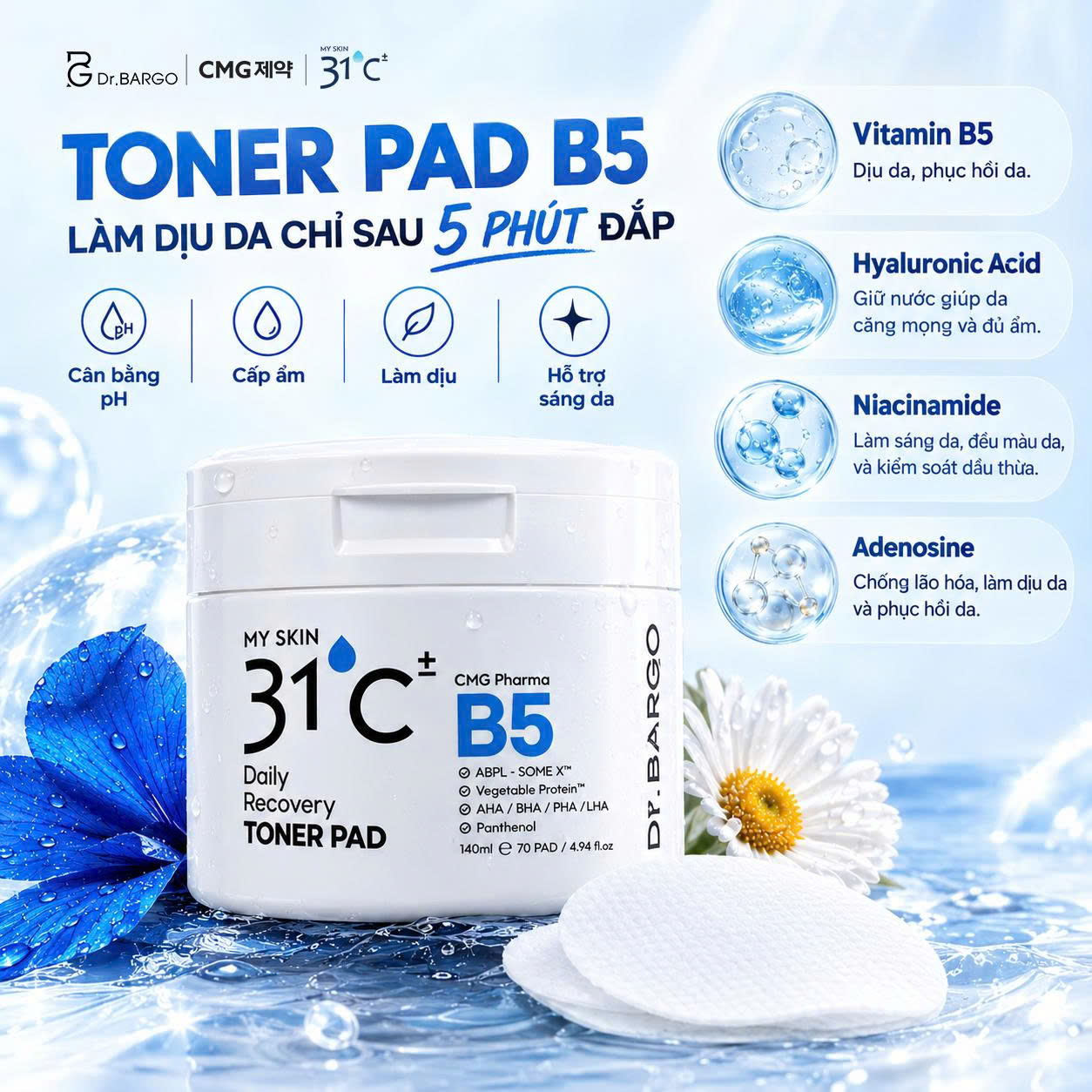 Toner Pad B5